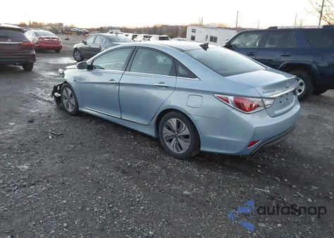 2015 Hyundai Sonata Hybrid Limited z USA, uszkodzony, nr VIN KMHEC4A43FA127894